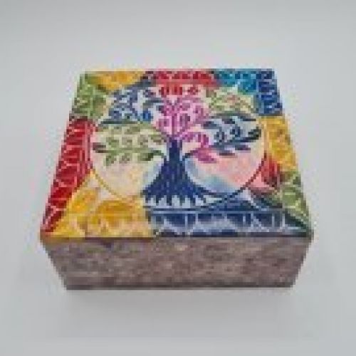 Caja de piedra pequeña